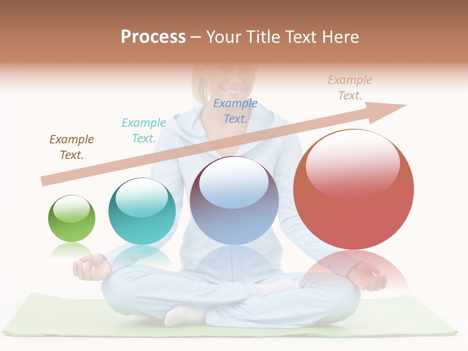 Beautiful Relaxation Feminine PowerPoint Template