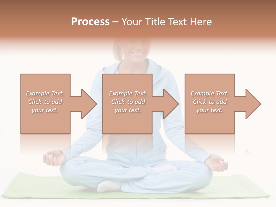 Beautiful Relaxation Feminine PowerPoint Template