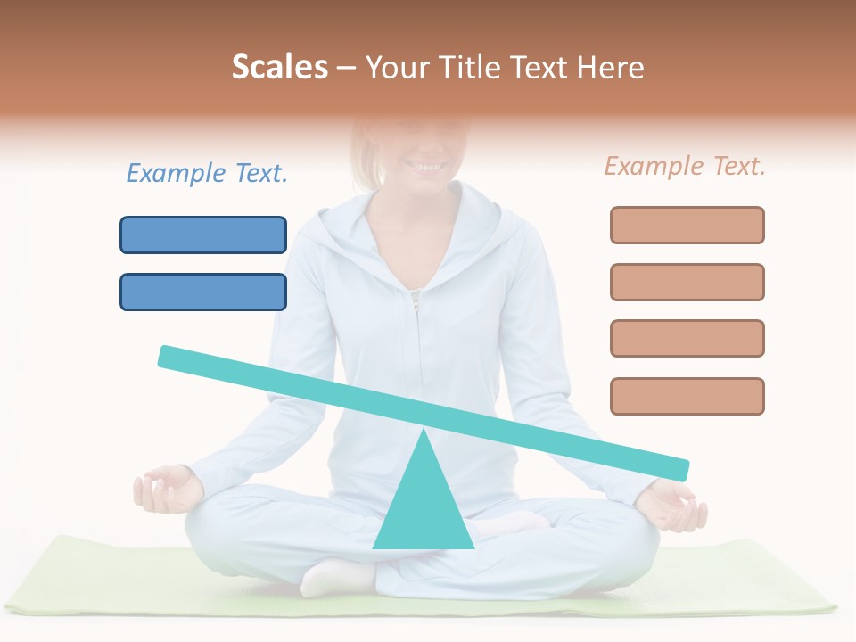 Beautiful Relaxation Feminine PowerPoint Template