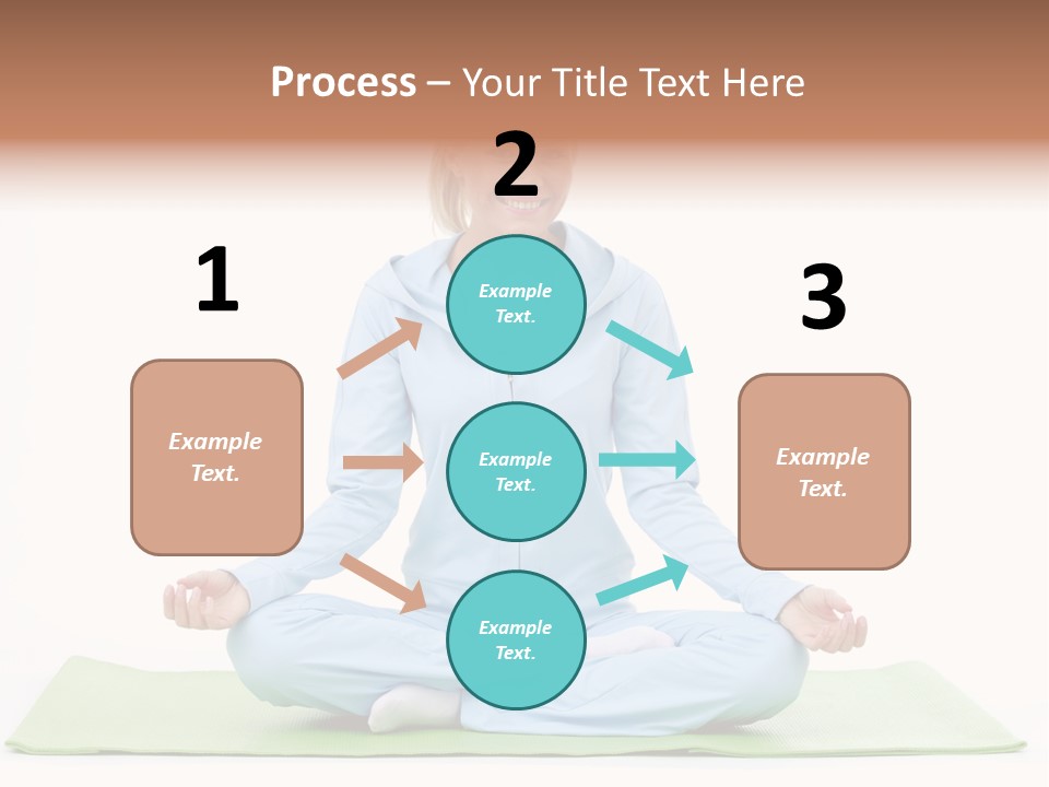 Beautiful Relaxation Feminine PowerPoint Template