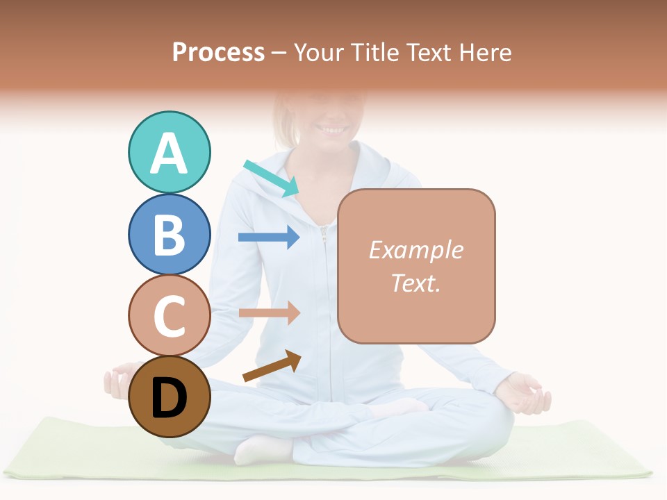 Beautiful Relaxation Feminine PowerPoint Template