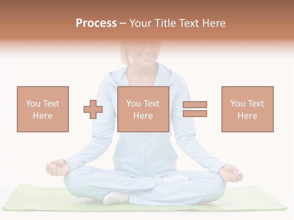 Beautiful Relaxation Feminine PowerPoint Template