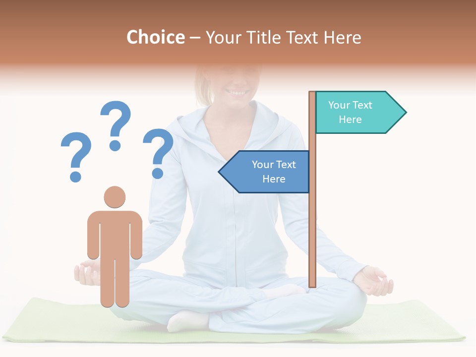 Beautiful Relaxation Feminine PowerPoint Template