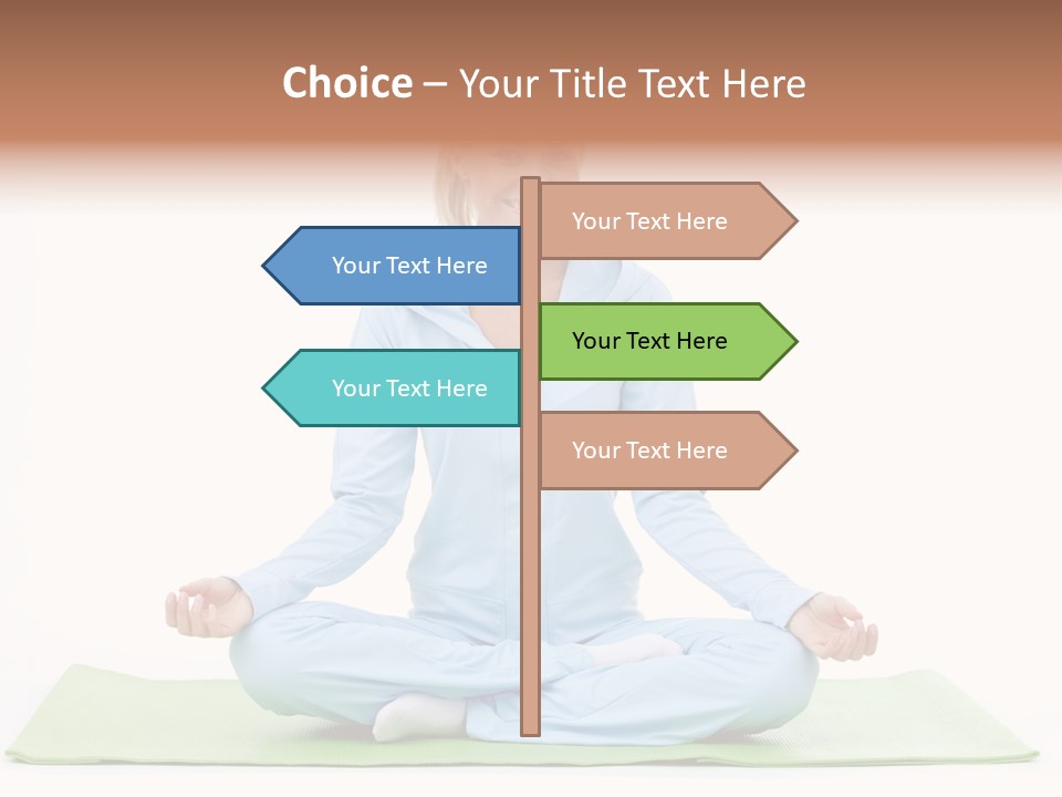 Beautiful Relaxation Feminine PowerPoint Template