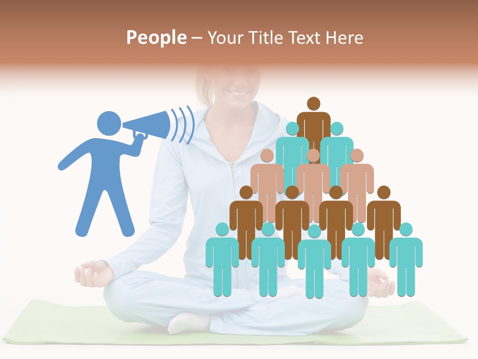 Beautiful Relaxation Feminine PowerPoint Template