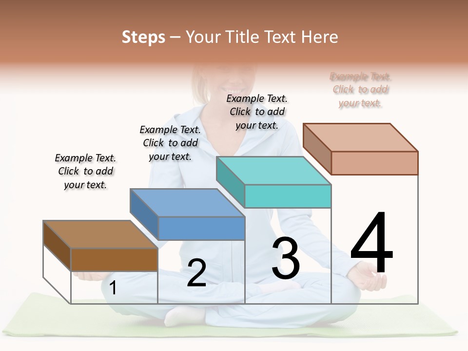 Beautiful Relaxation Feminine PowerPoint Template