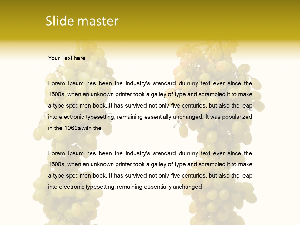 Sappy Food Product PowerPoint Template