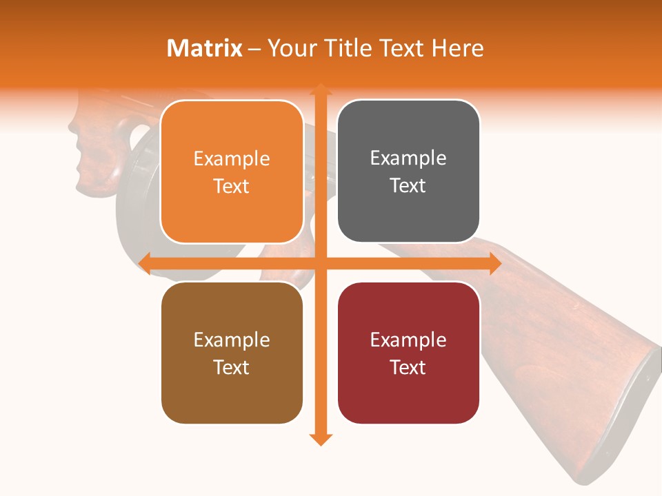 Machine Mafia Rifle PowerPoint Template