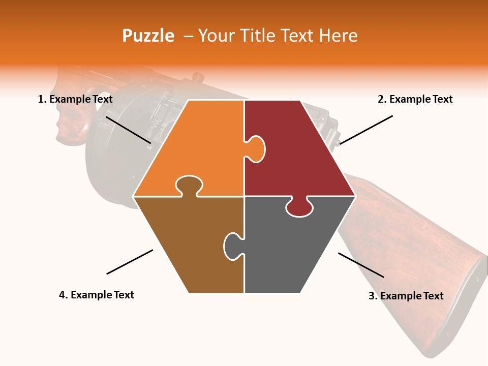 Machine Mafia Rifle PowerPoint Template