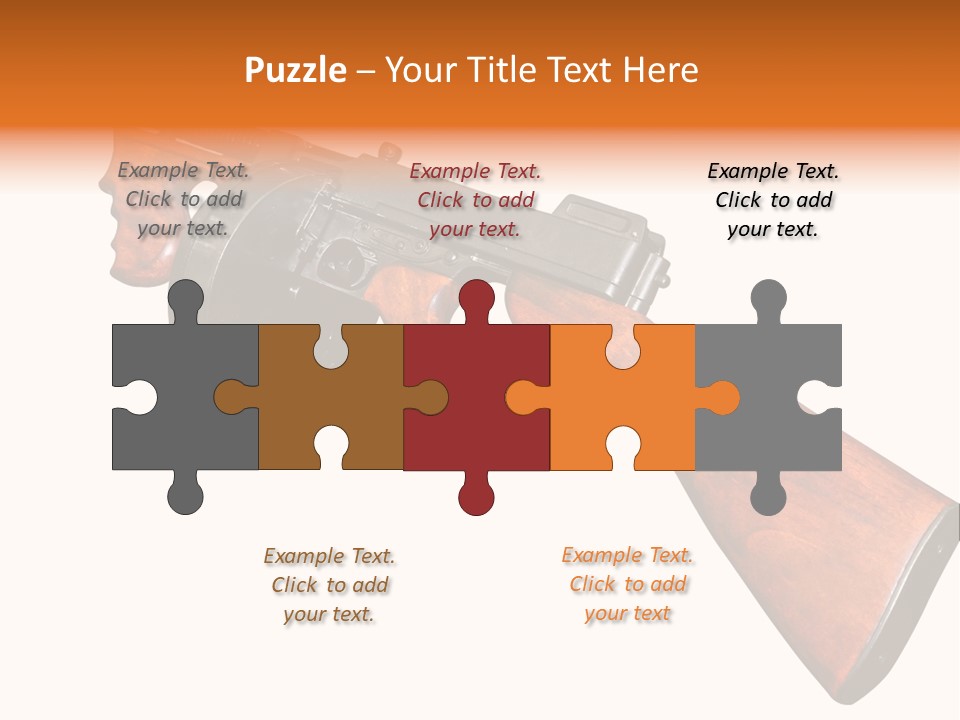 Machine Mafia Rifle PowerPoint Template