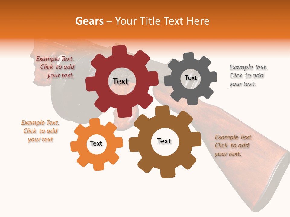 Machine Mafia Rifle PowerPoint Template