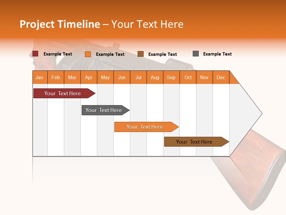 Machine Mafia Rifle PowerPoint Template