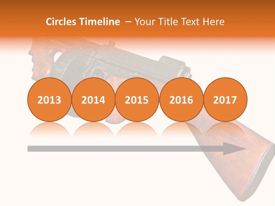 Machine Mafia Rifle PowerPoint Template