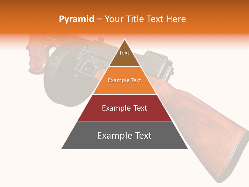 Machine Mafia Rifle PowerPoint Template