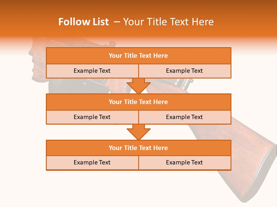 Machine Mafia Rifle PowerPoint Template