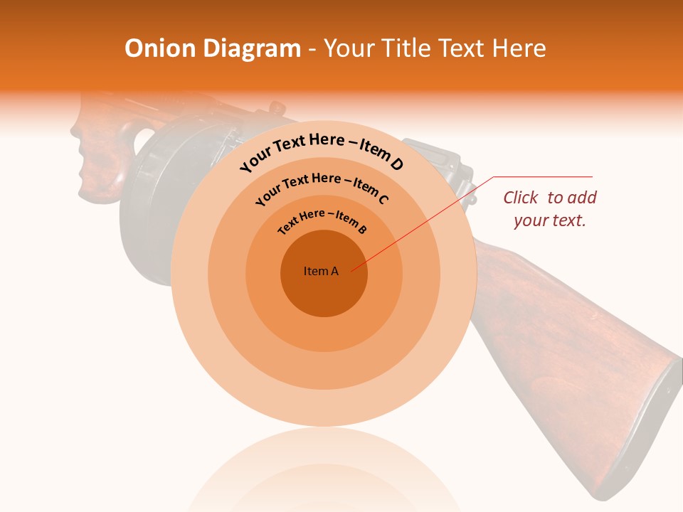Machine Mafia Rifle PowerPoint Template