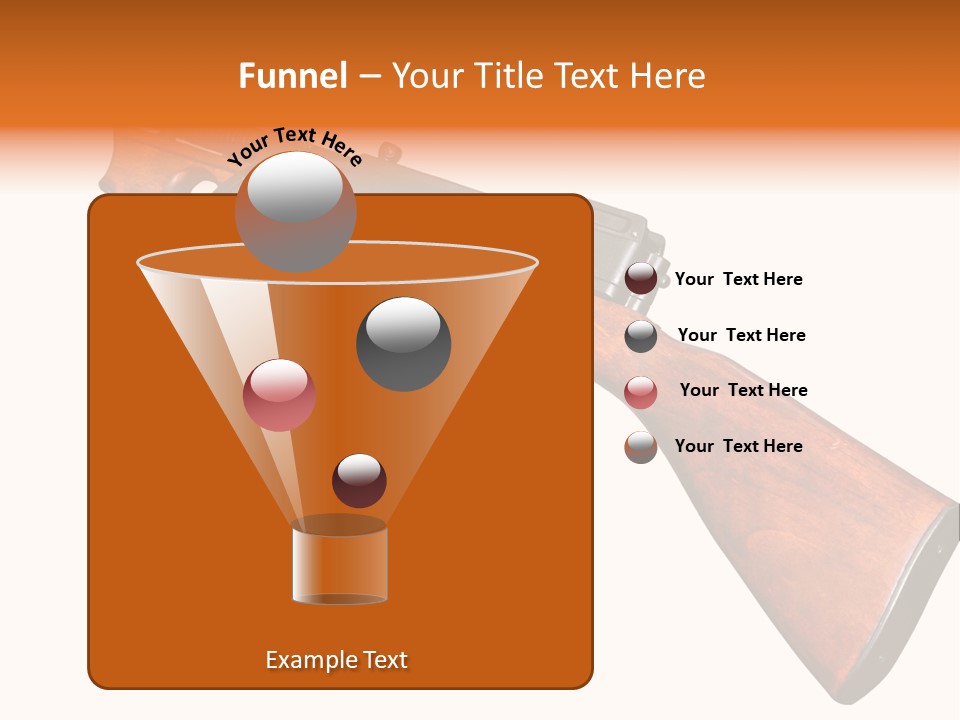 Machine Mafia Rifle PowerPoint Template