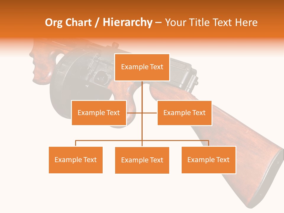 Machine Mafia Rifle PowerPoint Template