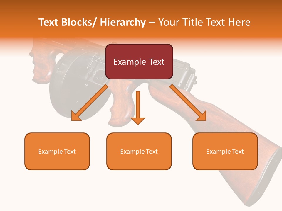 Machine Mafia Rifle PowerPoint Template