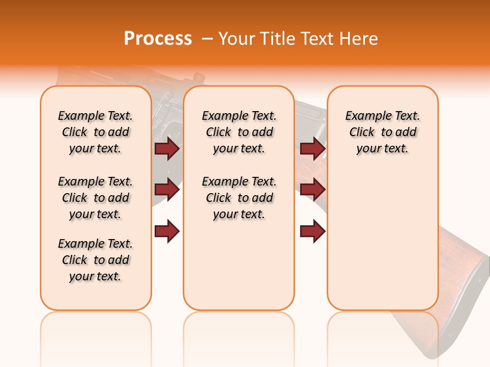 Machine Mafia Rifle PowerPoint Template