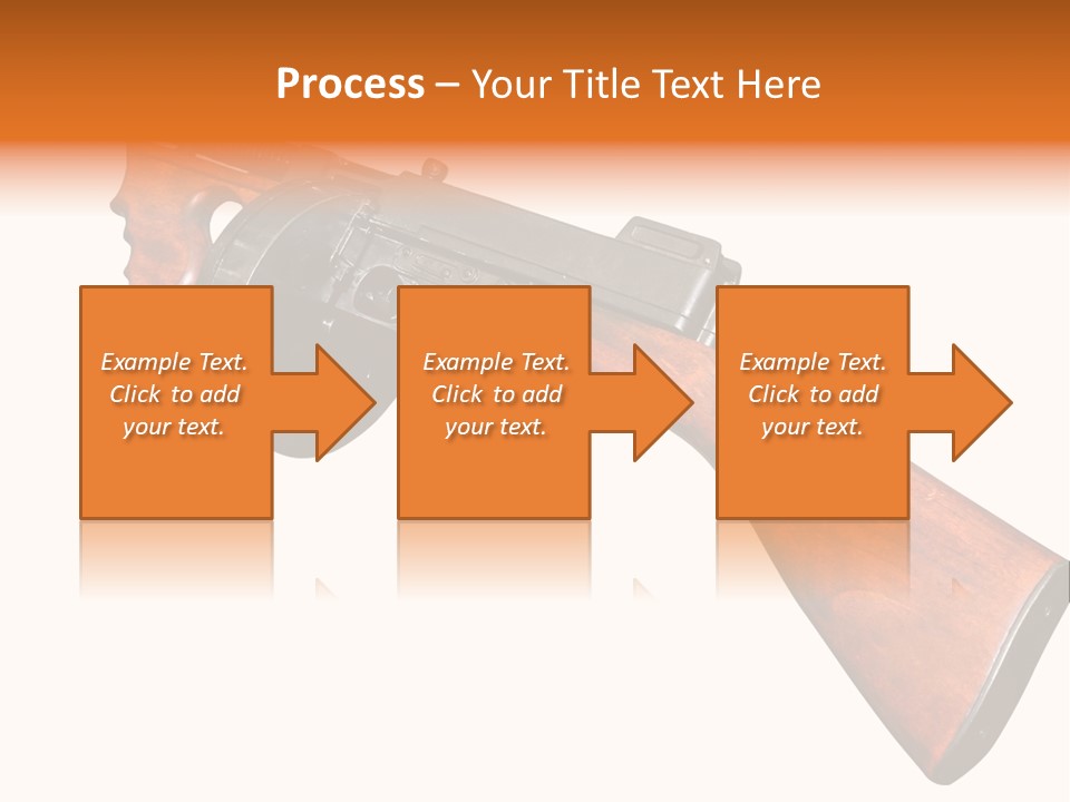 Machine Mafia Rifle PowerPoint Template