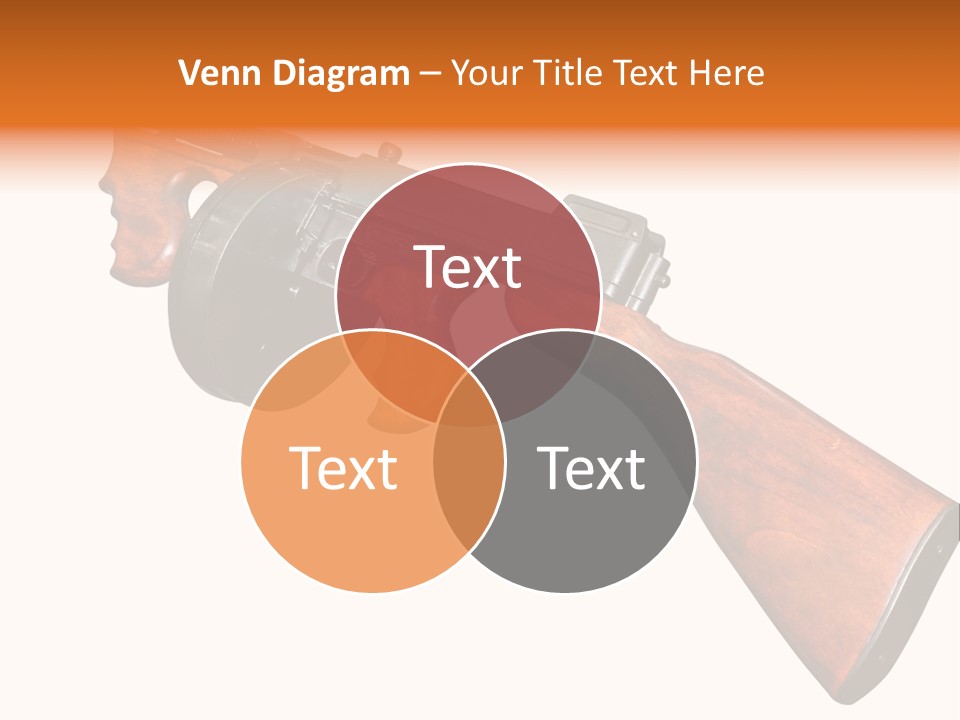 Machine Mafia Rifle PowerPoint Template