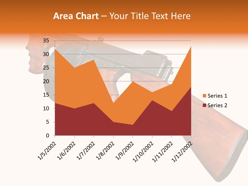 Machine Mafia Rifle PowerPoint Template