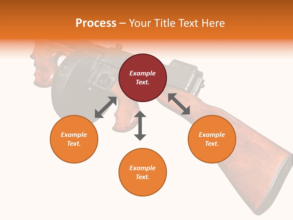 Machine Mafia Rifle PowerPoint Template