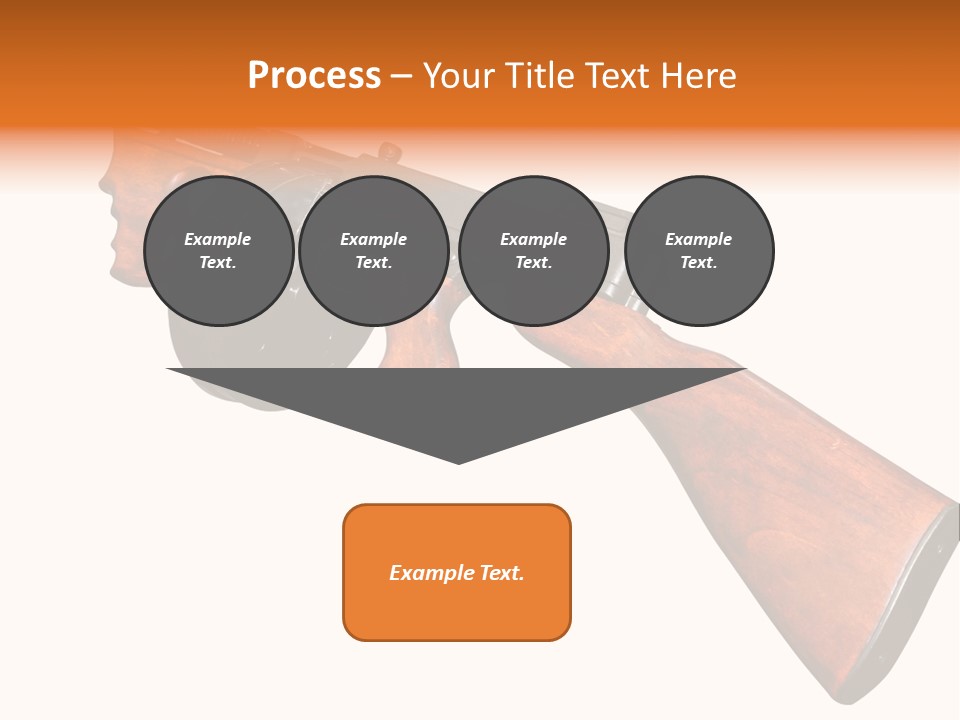 Machine Mafia Rifle PowerPoint Template
