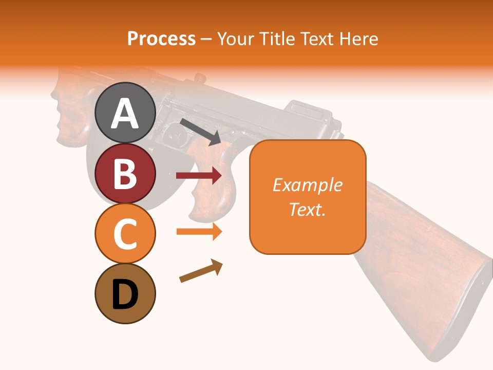 Machine Mafia Rifle PowerPoint Template