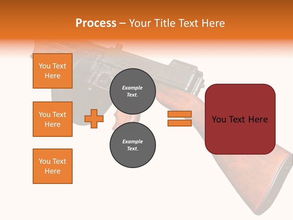 Machine Mafia Rifle PowerPoint Template