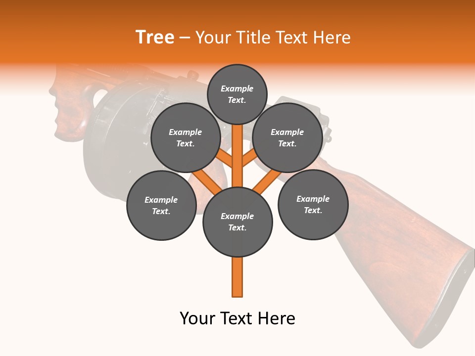 Machine Mafia Rifle PowerPoint Template