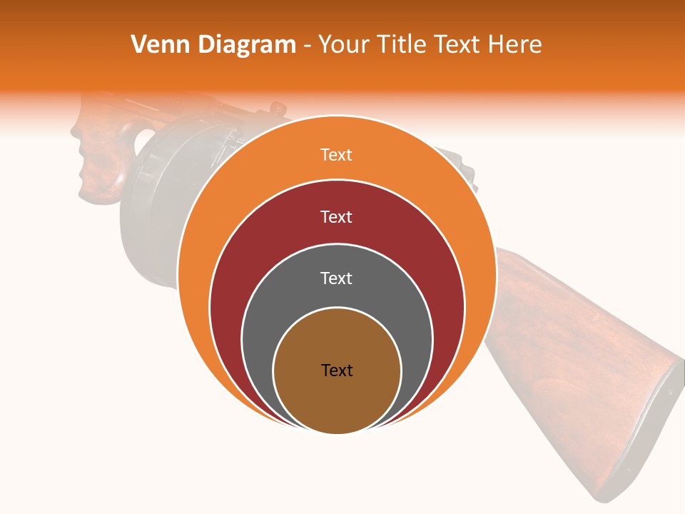 Machine Mafia Rifle PowerPoint Template