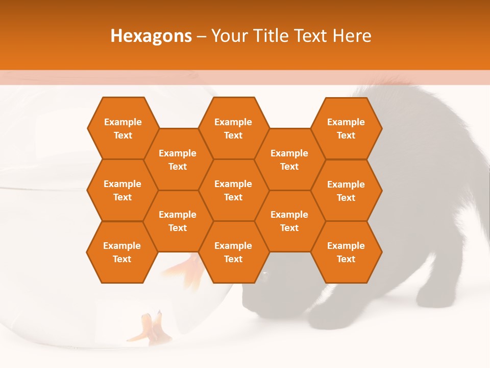 Bowl Feline Mammal PowerPoint Template