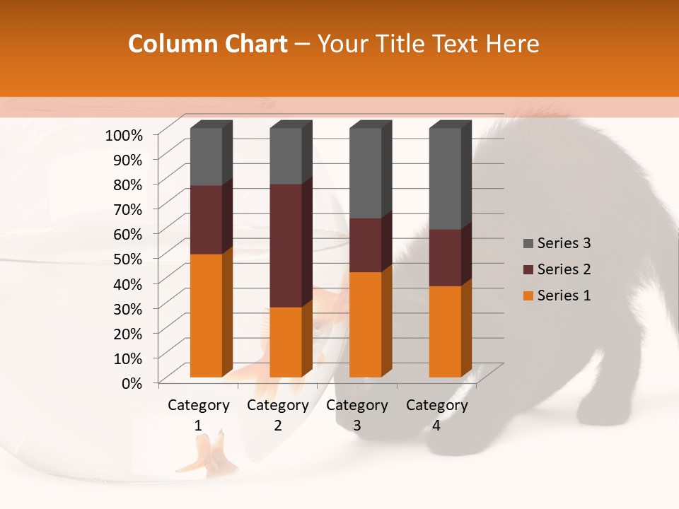 Bowl Feline Mammal PowerPoint Template