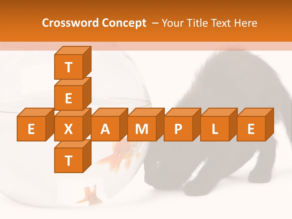 Bowl Feline Mammal PowerPoint Template