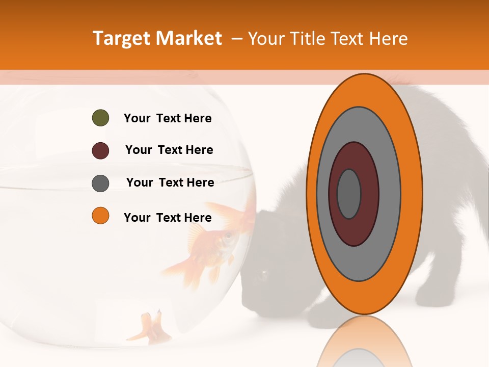 Bowl Feline Mammal PowerPoint Template