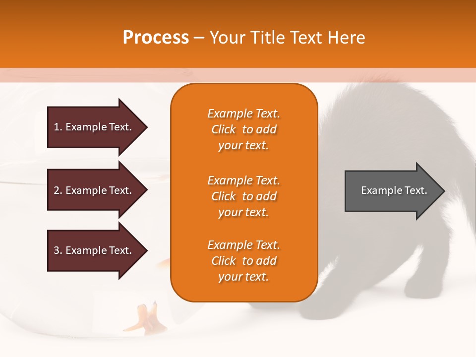 Bowl Feline Mammal PowerPoint Template