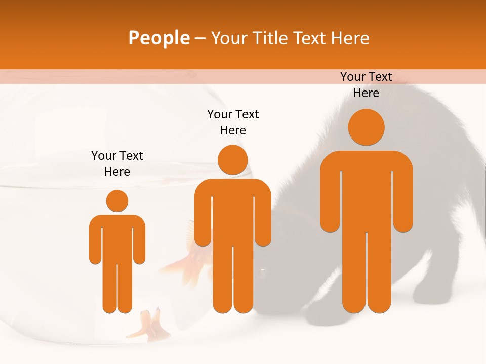 Bowl Feline Mammal PowerPoint Template