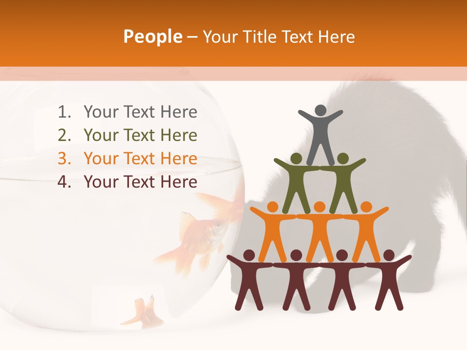 Bowl Feline Mammal PowerPoint Template