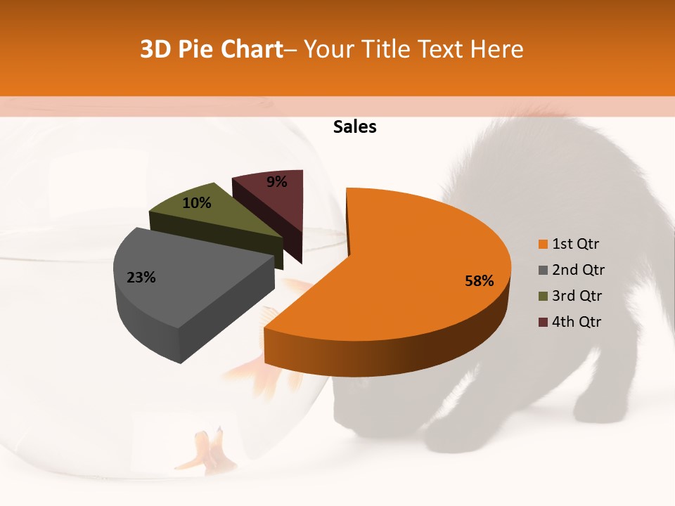Bowl Feline Mammal PowerPoint Template