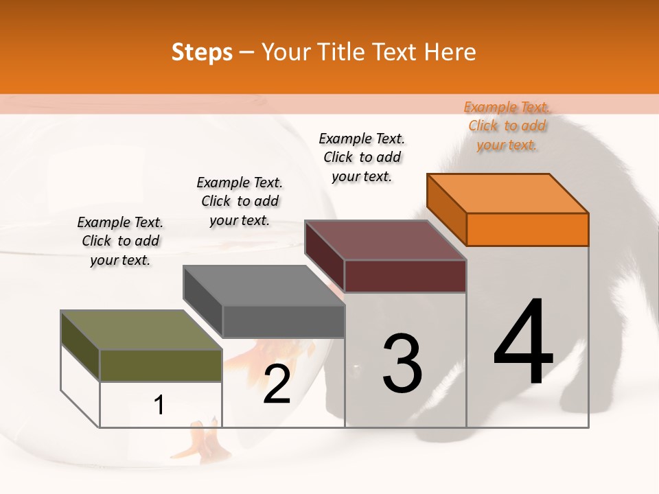 Bowl Feline Mammal PowerPoint Template