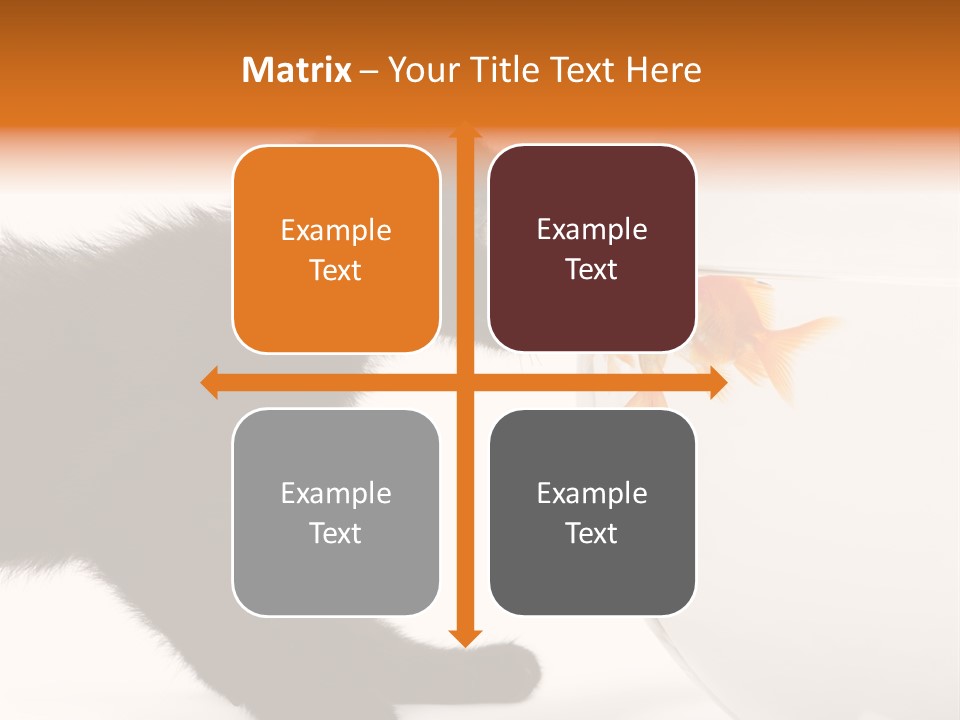 Animal Cat Attentive PowerPoint Template