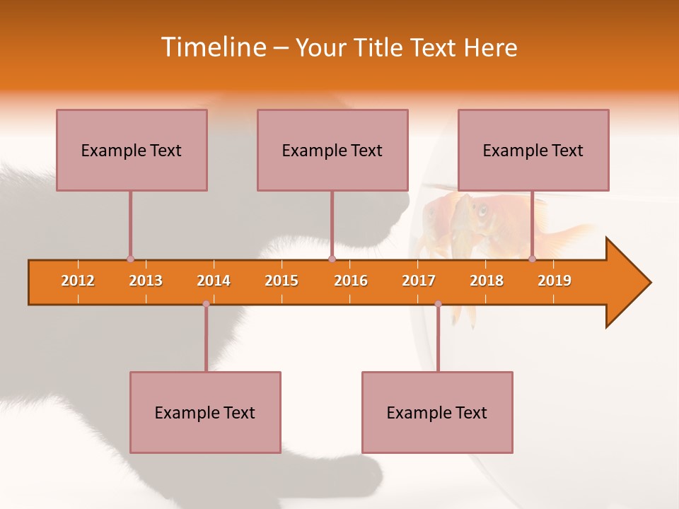 Animal Cat Attentive PowerPoint Template