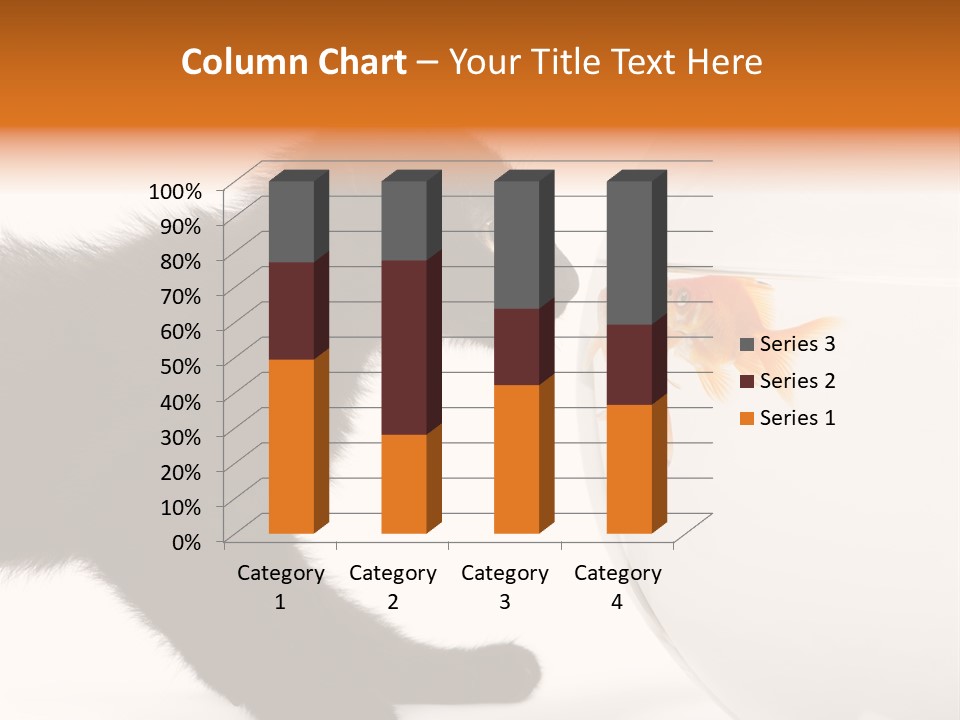 Animal Cat Attentive PowerPoint Template