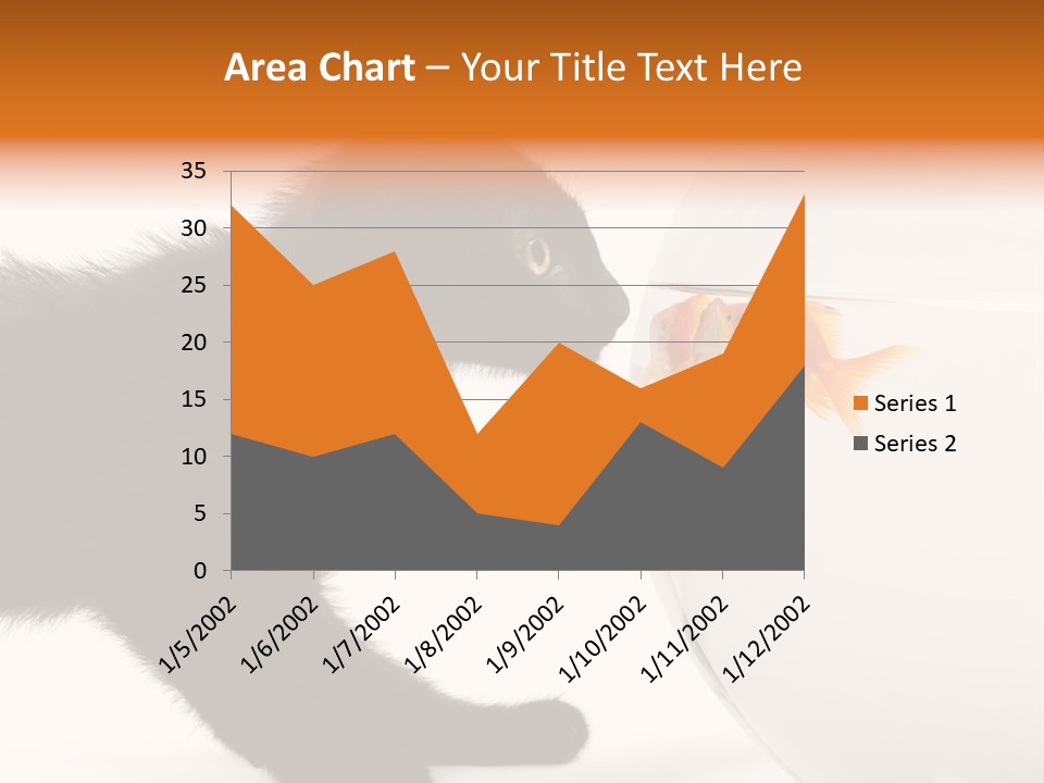 Animal Cat Attentive PowerPoint Template