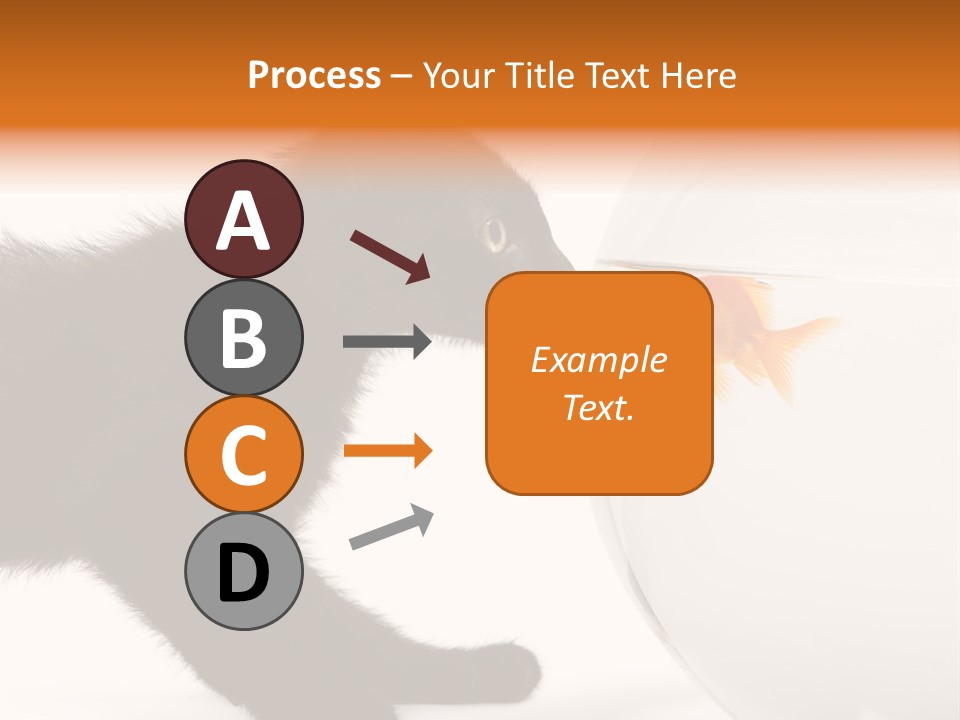 Animal Cat Attentive PowerPoint Template