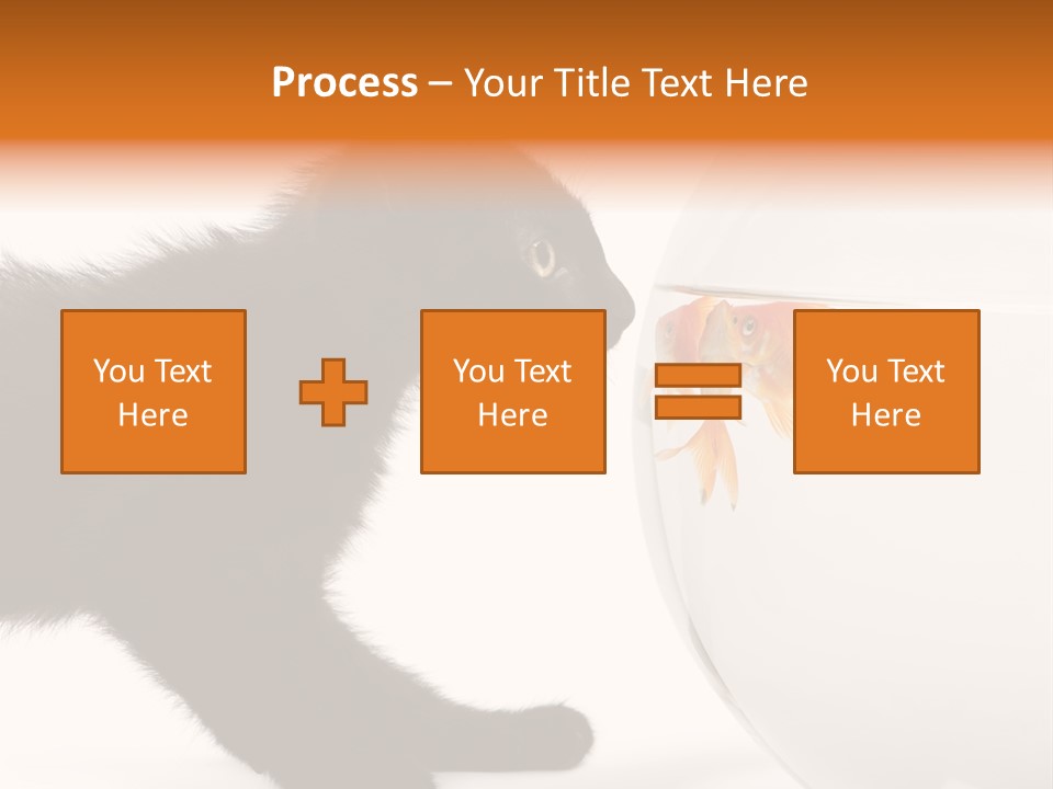 Animal Cat Attentive PowerPoint Template