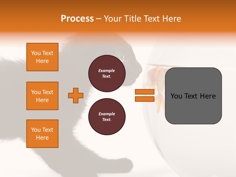 Animal Cat Attentive PowerPoint Template