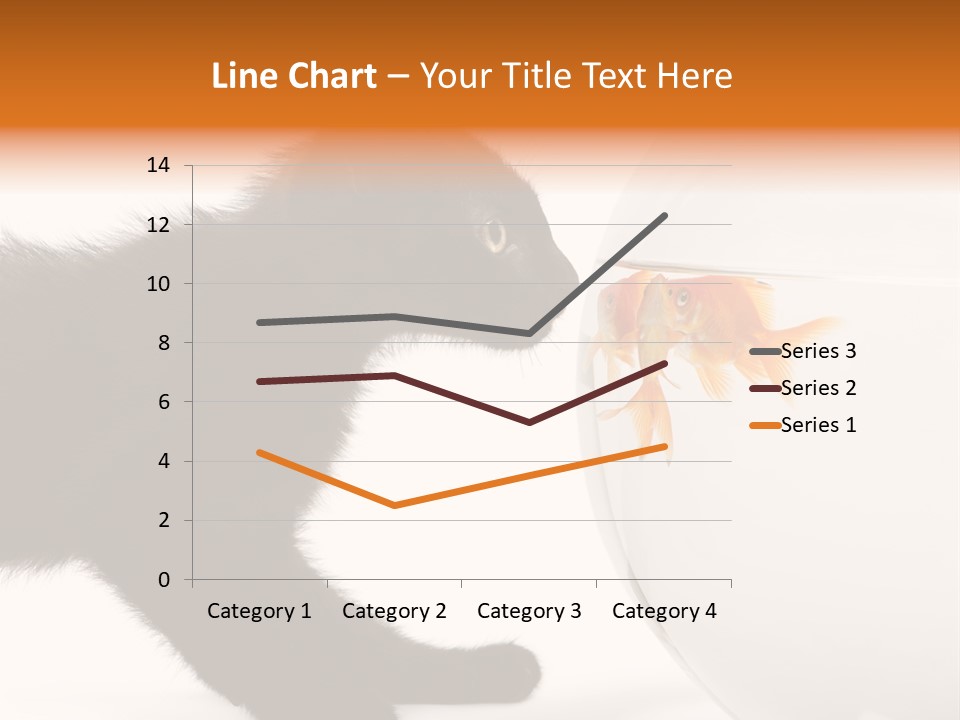 Animal Cat Attentive PowerPoint Template